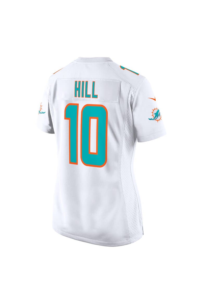 Women's Nike Tyreek Hill White Miami Dolphins Player Jersey, Alternate, color, White