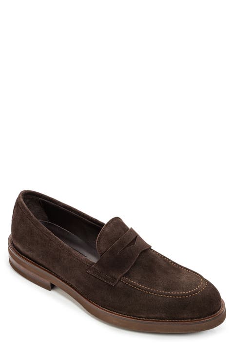 Brady Suede Penny Loafer