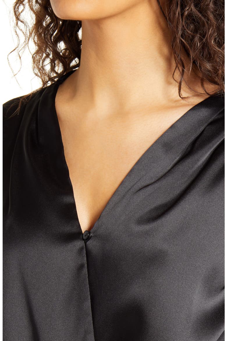 Wrap Jumpsuit, Alternate, color, BLACK