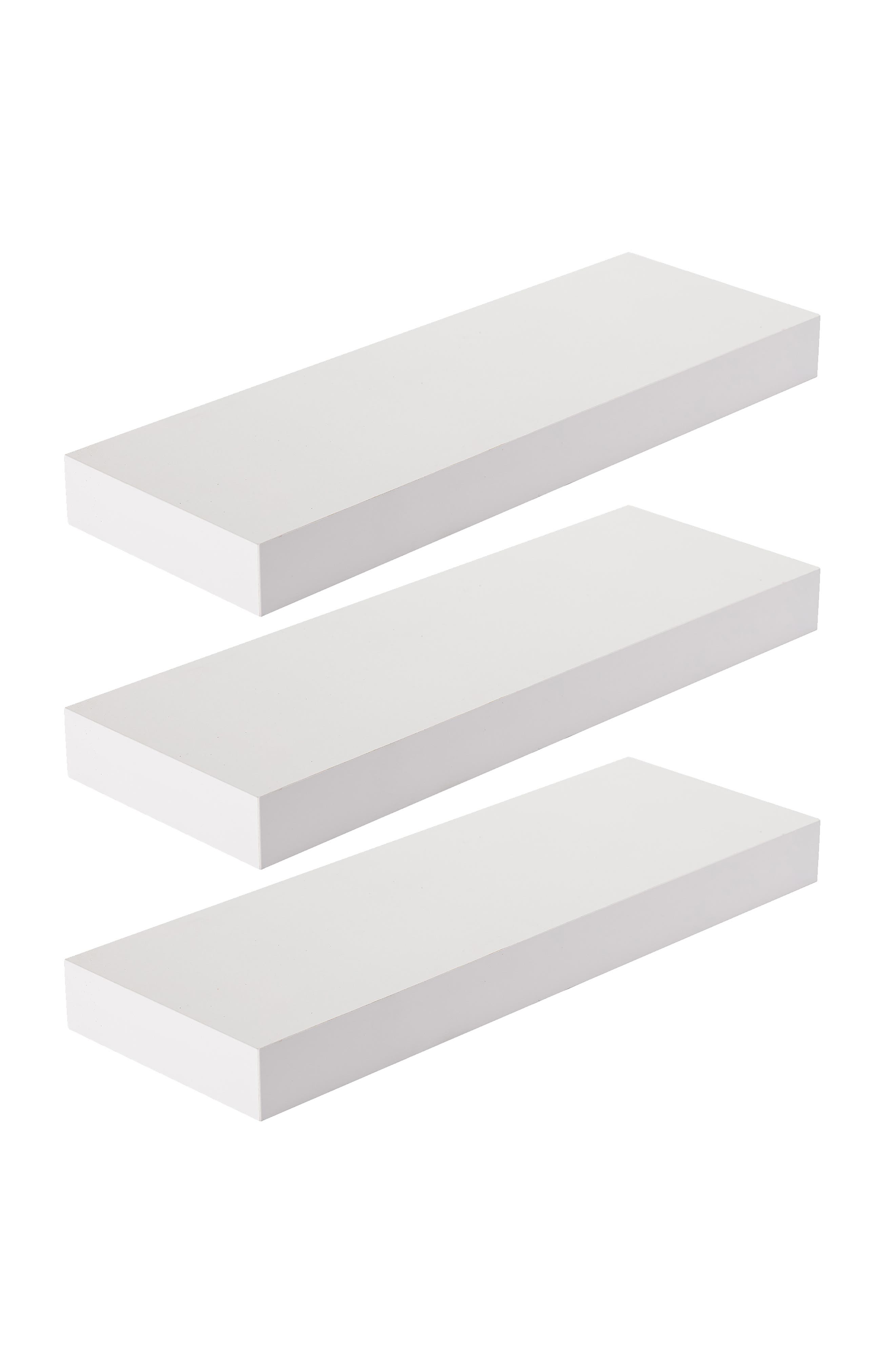 SORBUS Set of 3 Floating Shelves