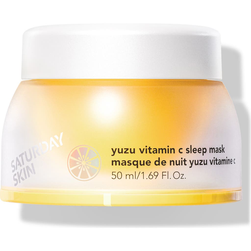 Saturday Skin Yuzu Vitamin C Sleep Mask In Transparent