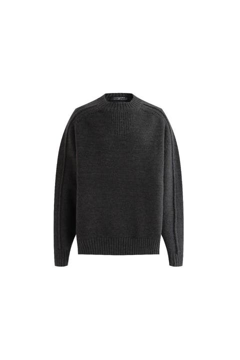 Ribbed Crewneck Sweater