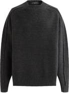 MOUSTACHE Ribbed Crewneck Sweater