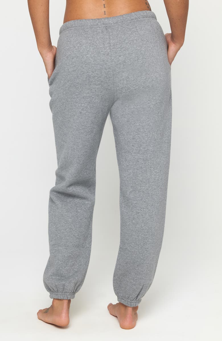 Spiritual Gangster Shimmer Sol Sweatpants, Alternate, color, Heather Grey
