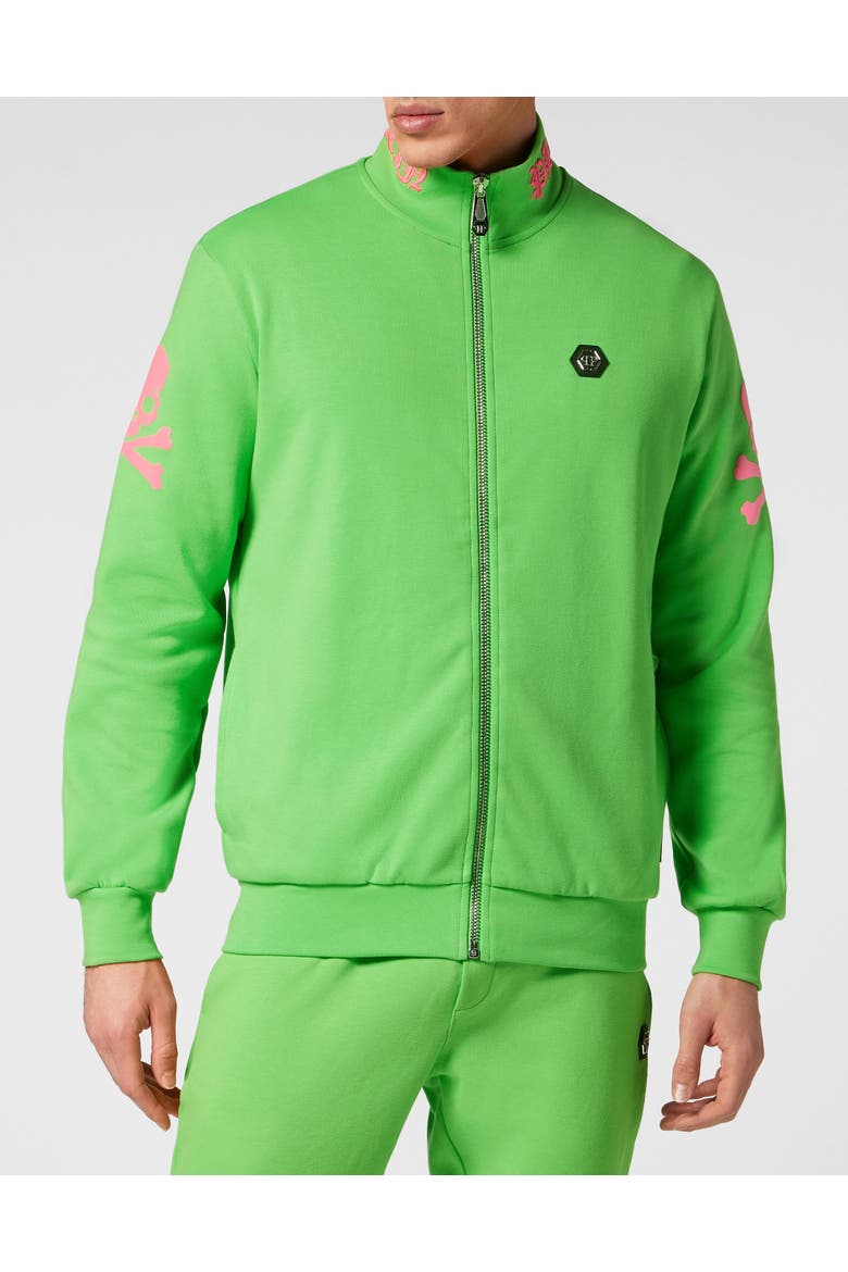 Jogging  Top Skull&Amp;Bones Men, Main, color, acidgreen