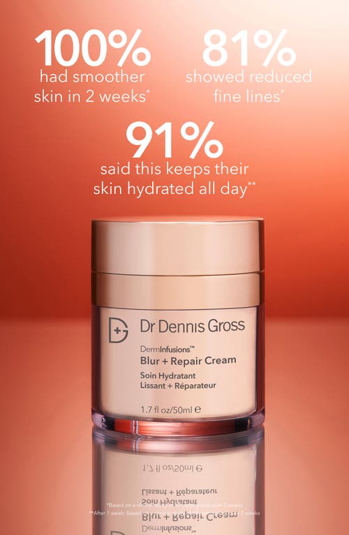 Dr Dennis Gross Skincare Dr. Dennis Gross Skincare Derminfusions Blur + Repair Cream In Regular