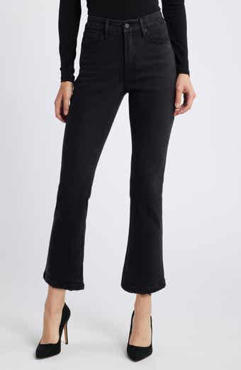 Good American Good Crop Straight Leg Jeans