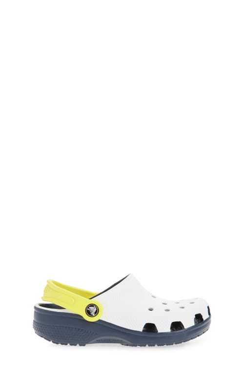 Crocs Kids' Classic Retro Sport Clog In White