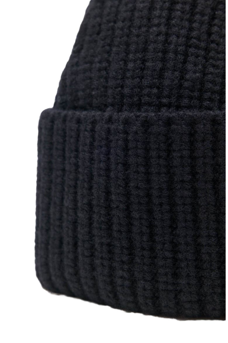 Wool and cashmere beanie, Alternate, color, Black