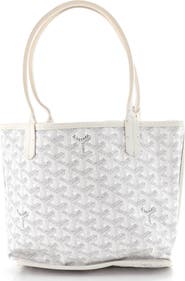 Pre-Owned Goyard Anjou Reversible Tote Coated Canvas Mini