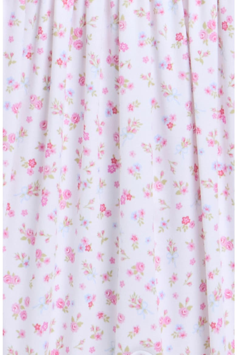 Print Smock Pima Cotton Footie, Alternate, color, MULTI