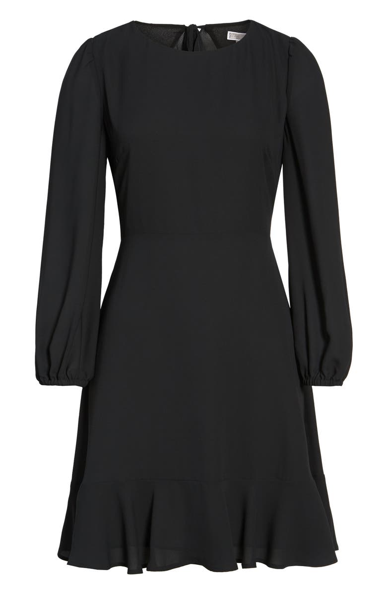 Chelsea28 Open Back Ruffle Dress, Alternate, color, 