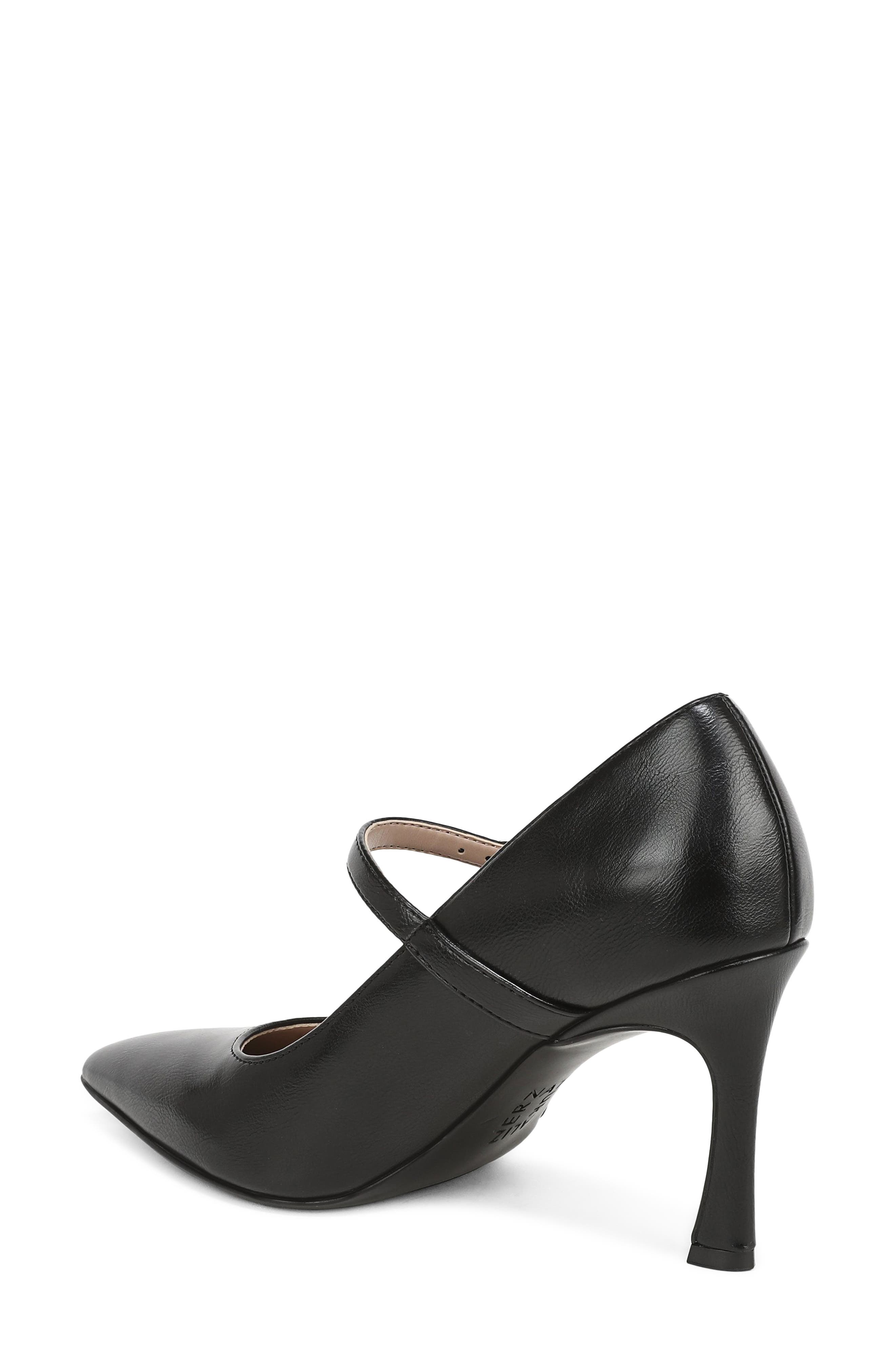 Blakely Faux Leather Mary Jane Pump, Alternate, color, BLACK FAUX LEATHER