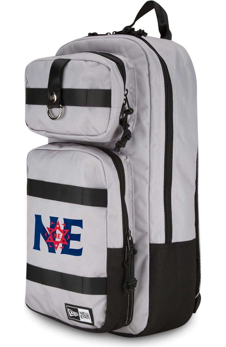 New Era New England Revolution Kick Off Slim Backpack, Main, color, Gray