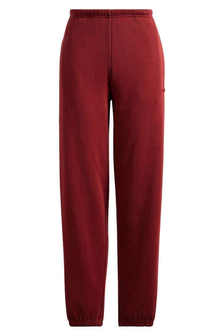 Cotton Fleece Blend Classic Joggers, Alternate, color, MERLOT