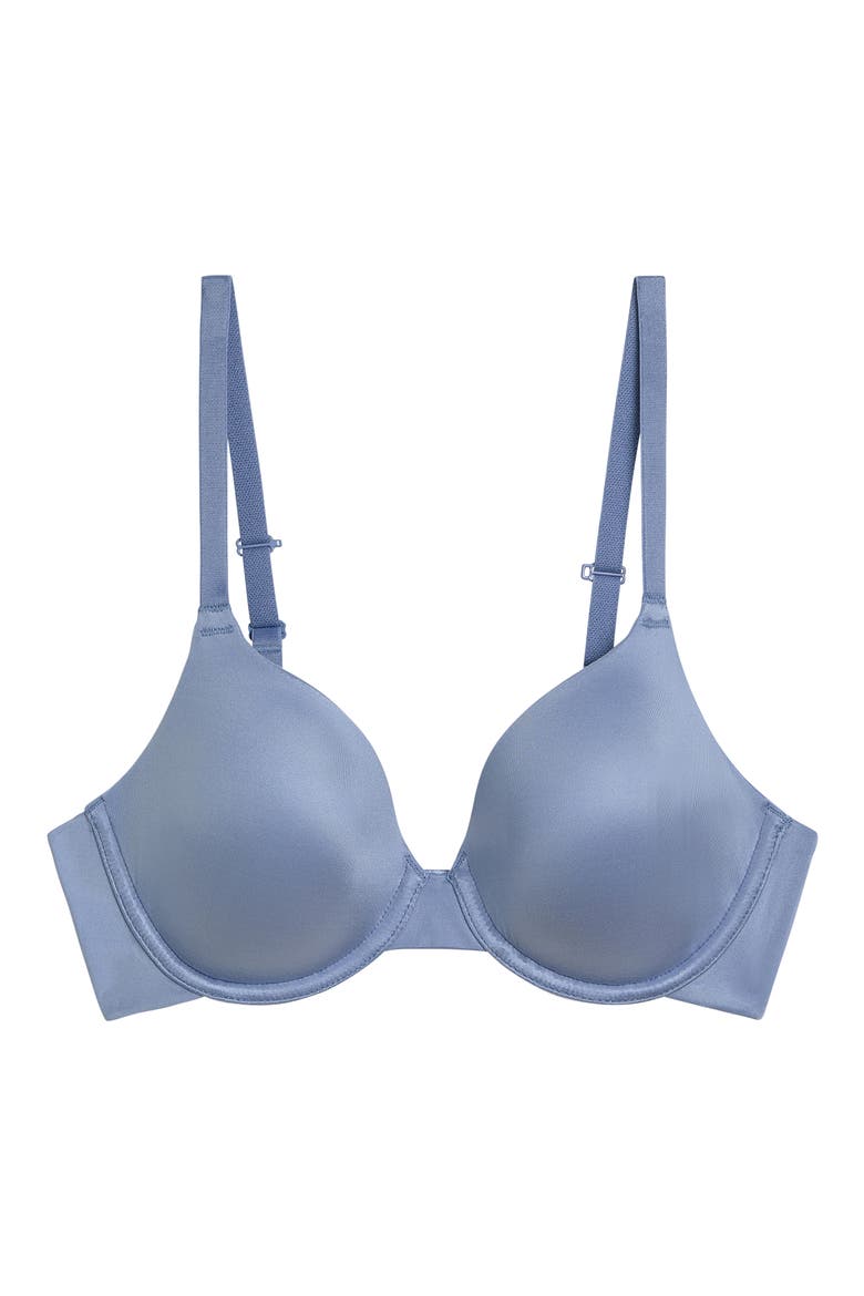 Future Foundation Underwire T-Shirt Bra, Alternate, color, COUNTRY BLUE