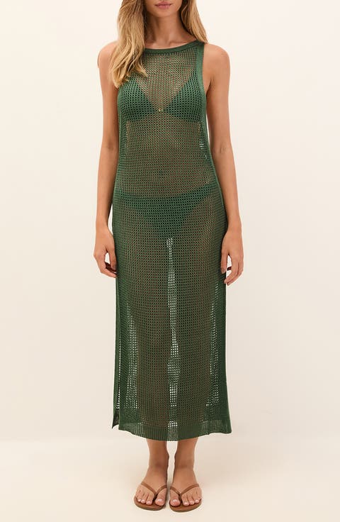Hanna Sheer Cover-Up Dress