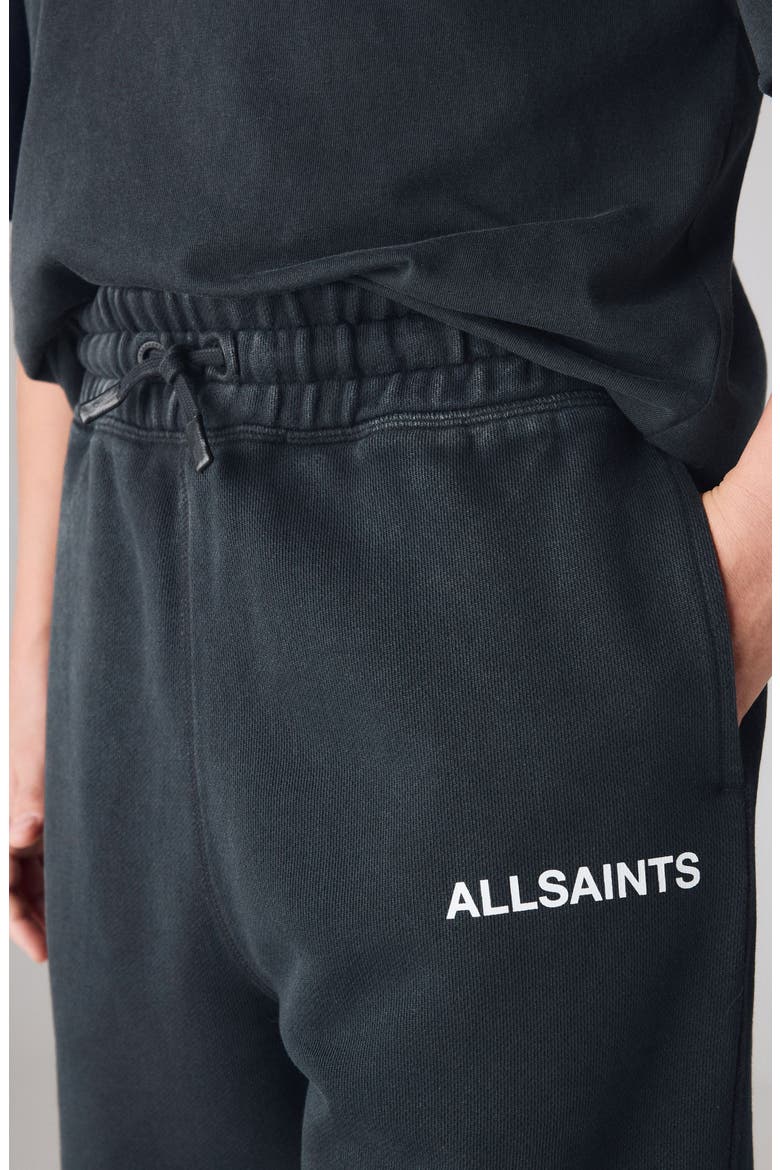 Kids' Washed Henley Tee & Shorts Set, Alternate, color, BLACK