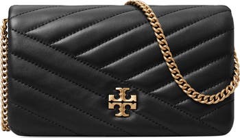 Quilted Leather Wallet on a Chain