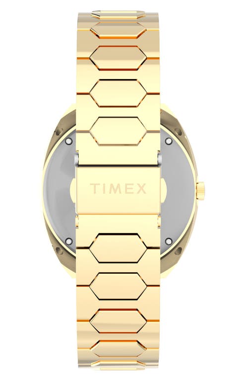 Timex ® Q 1972 Time Machine Reissue Bracelet Watch, 39mm In Gold
