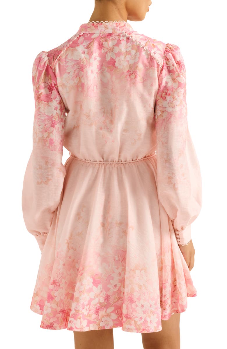 Ever New Shyla Floral Long Sleeve Dress, Alternate, color, 