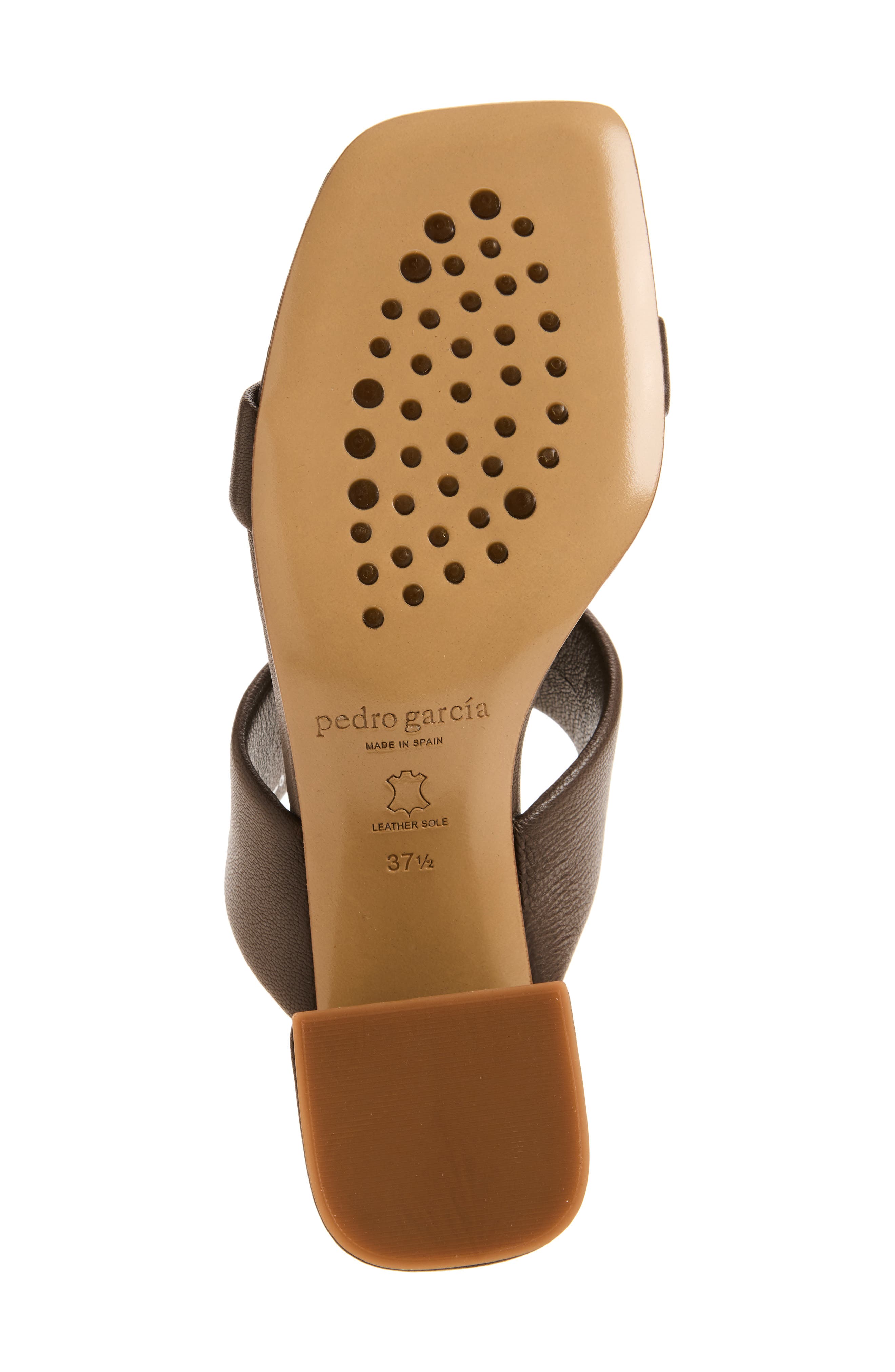 Pedro Garcia Isela Block Heel Sandal, Alternate, color, Fossil