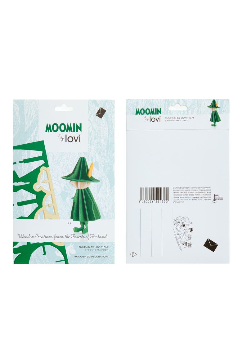 Lovi Snufkin Craft Figure, Alternate, color, GREEN