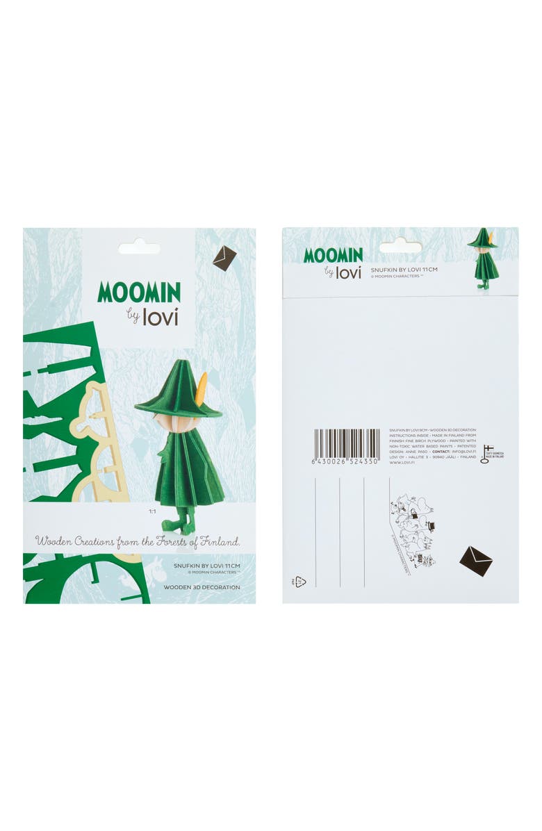 Just Dutch Lovi Snufkin Craft Figure, Alternate, color, Green