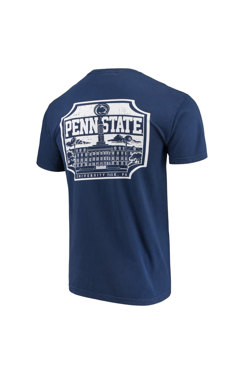 IMAGE ONE Men's Navy Penn State Nittany Lions Comfort Colors Campus Icon T-Shirt, Alternate, color, Navy