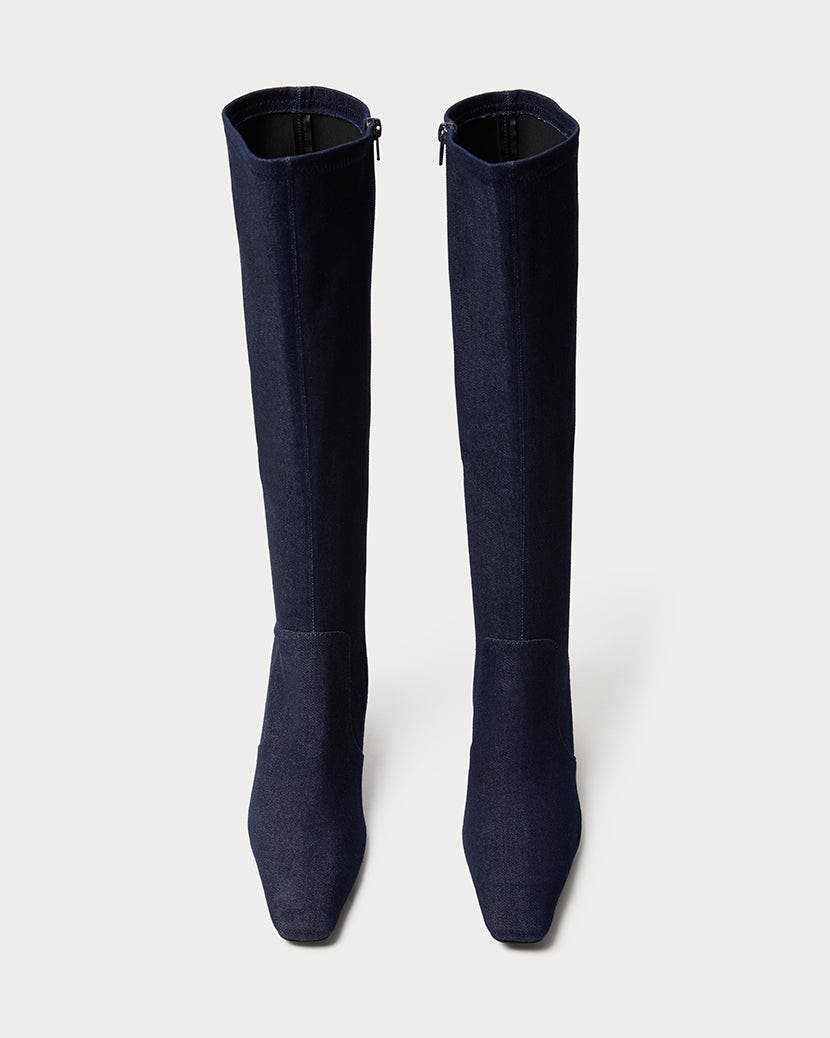 WeWoreWhat Knee High Glove Boot, Alternate, color, 