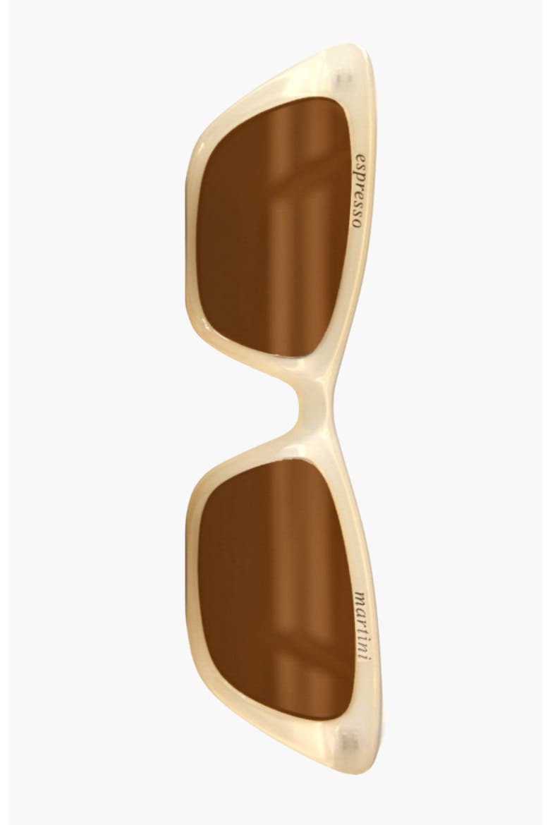 Blasè Cateye Polarized Sunglasses, Alternate, color, Brown