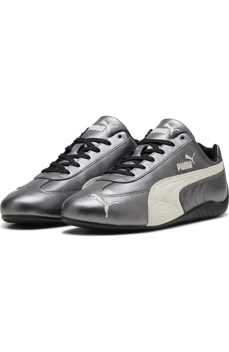 PUMA Speedcat Metallic Sneaker, Main, color, Puma Black/ Warm White