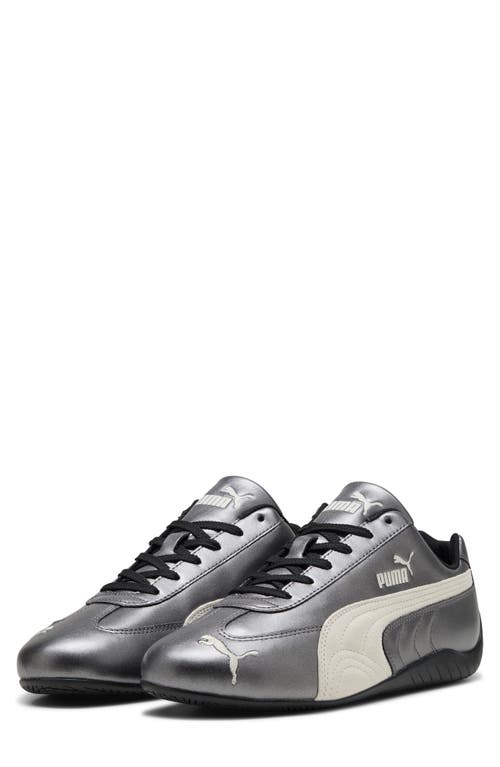 Puma Speedcat Metallic Unisex Shoes In Silver