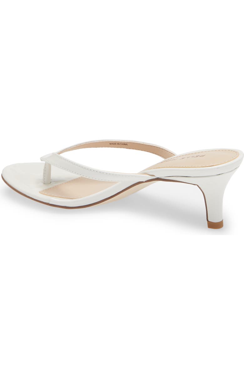 Pelle Moda Slide Sandal, Alternate, color, White Patent