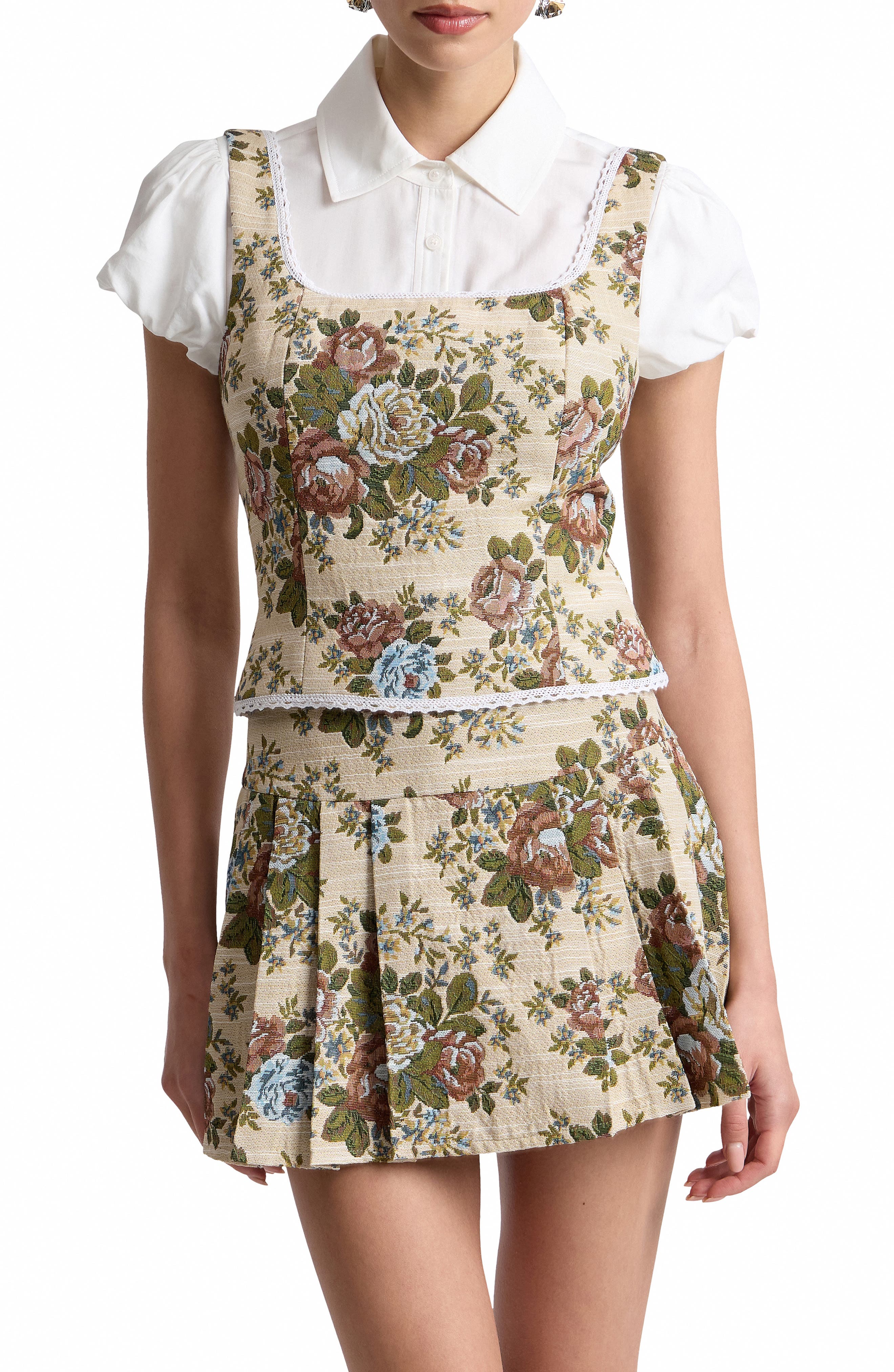 selected TAUPE FLORAL