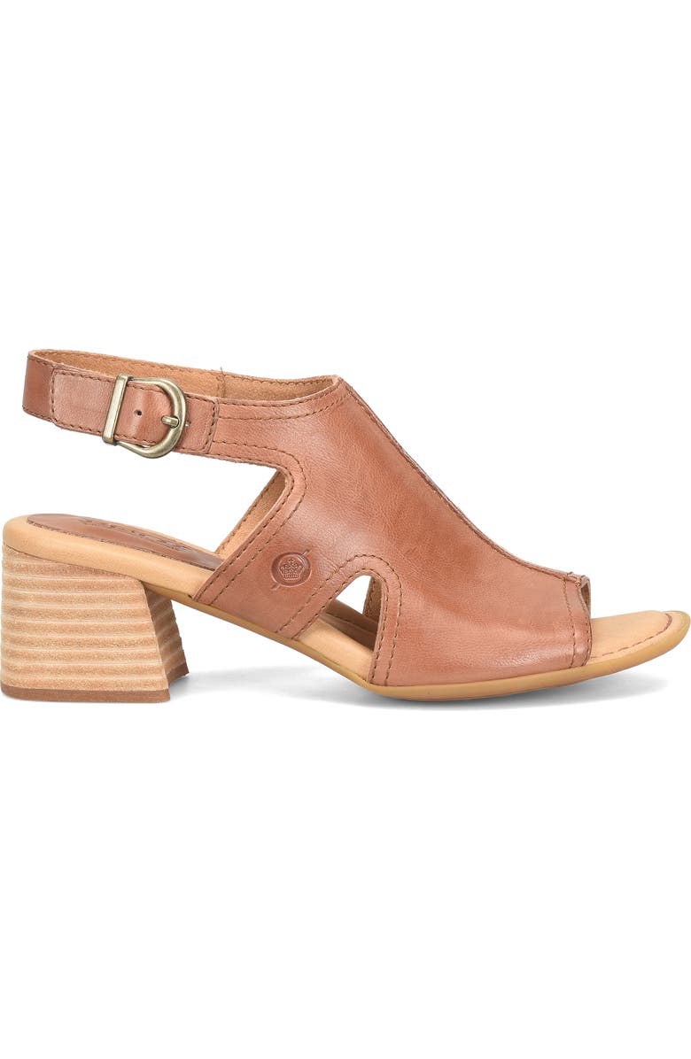 Børn Swinton Sandal, Alternate, color, Brown Leather