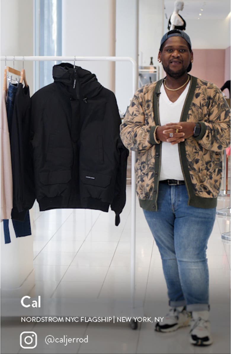 Chilliwack 625-Fill Power Down Bomber Jacket, sales video thumbnail