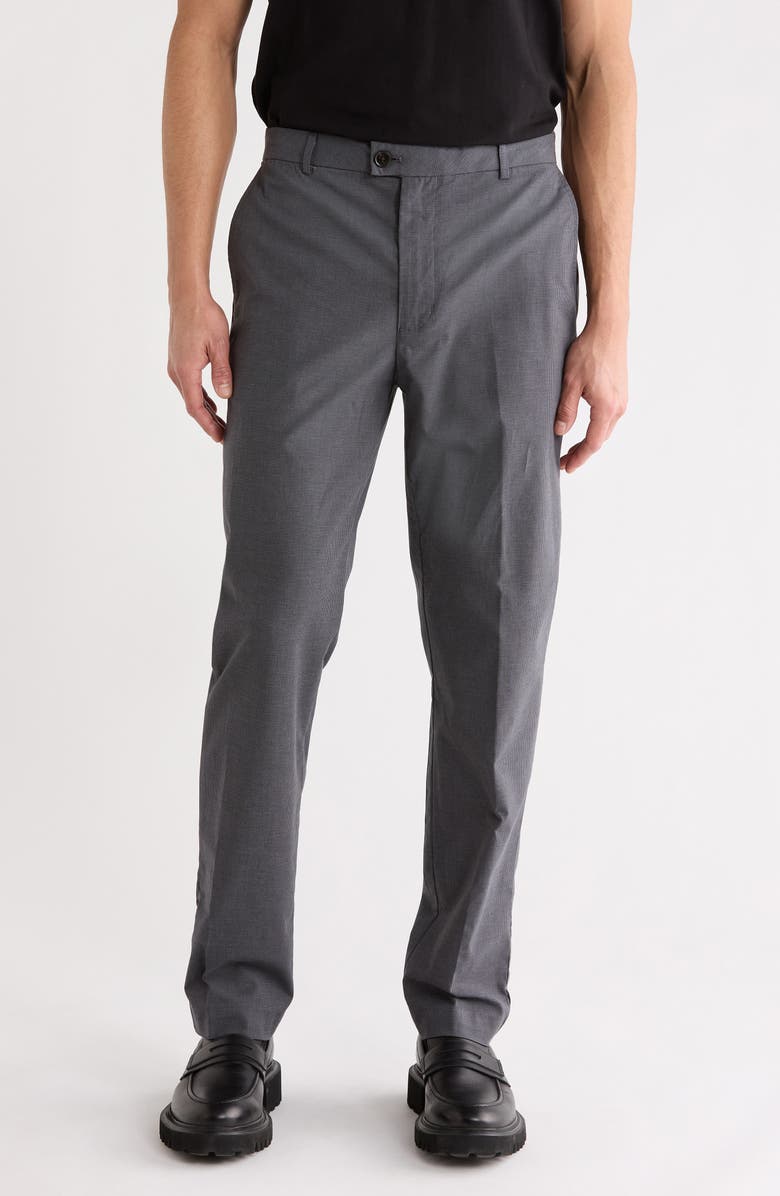 Ted Baker Straight Leg Pants, Main, color, Castlerock