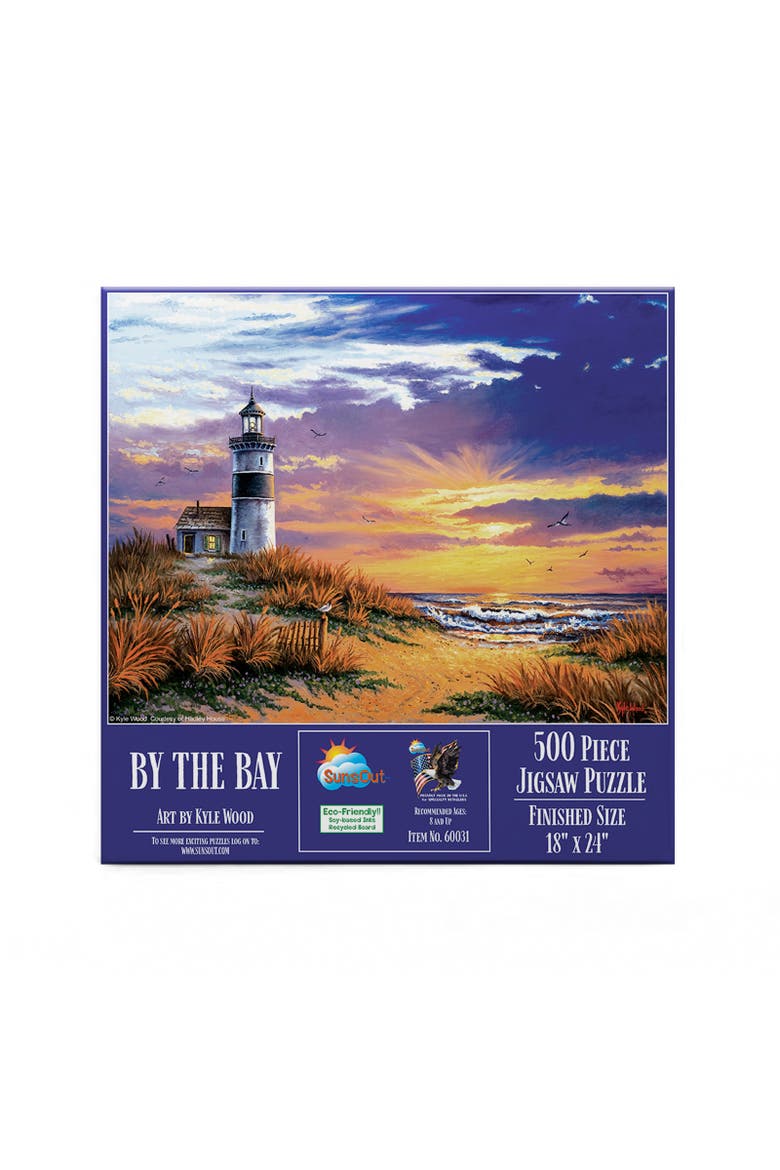 By the Bay 500 piece Jigsaw Puzzle for Adults, Alternate, color, Multicolor