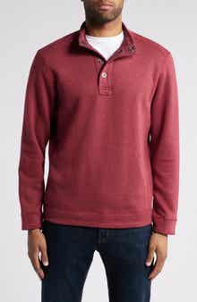 Tommy Bahama Flip Coast Reversible Snap Neck Henley Pullover