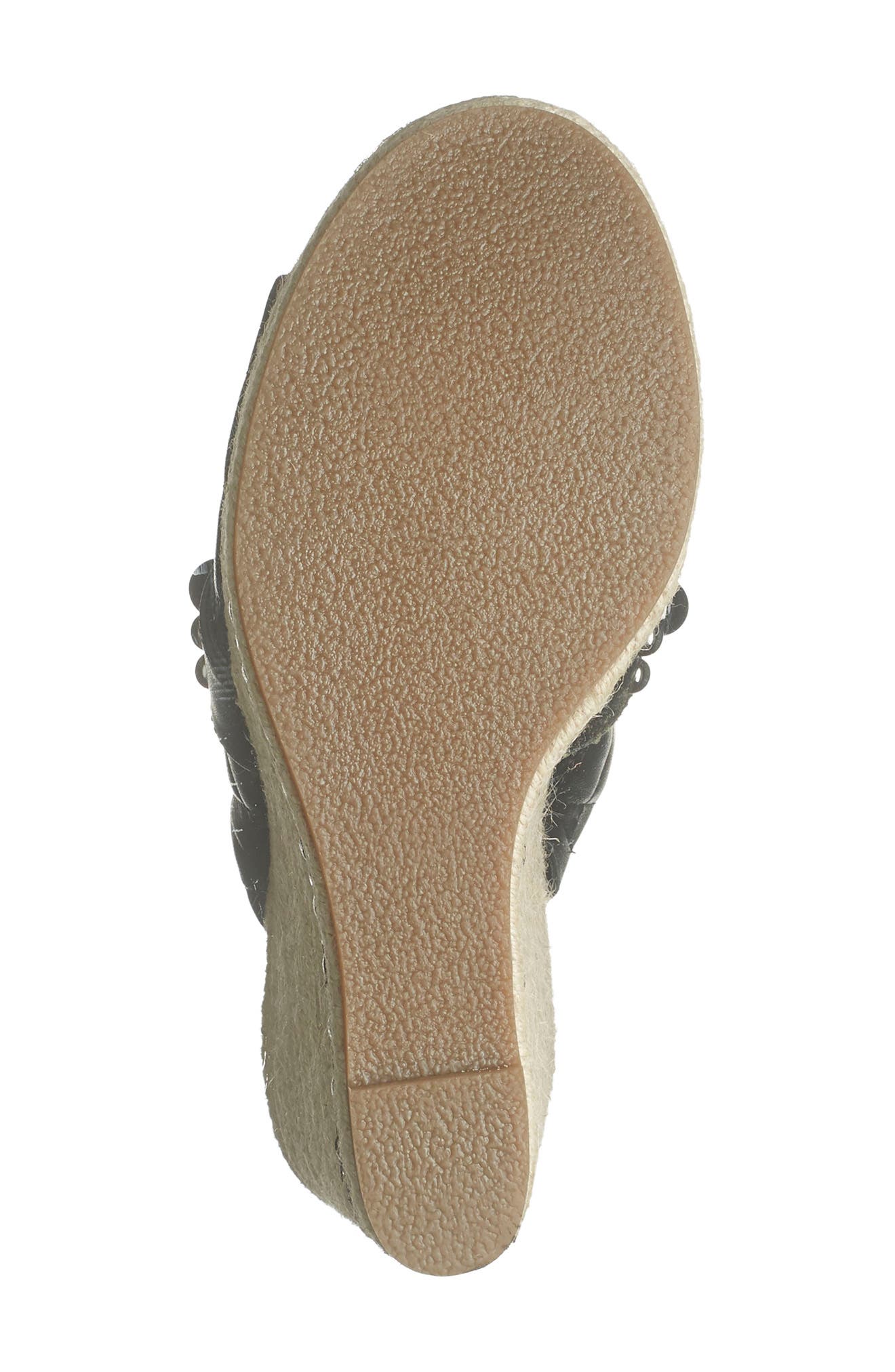 KARL LAGERFELD PARIS Camela Espadrille Wedge Sandal, Alternate, color, 