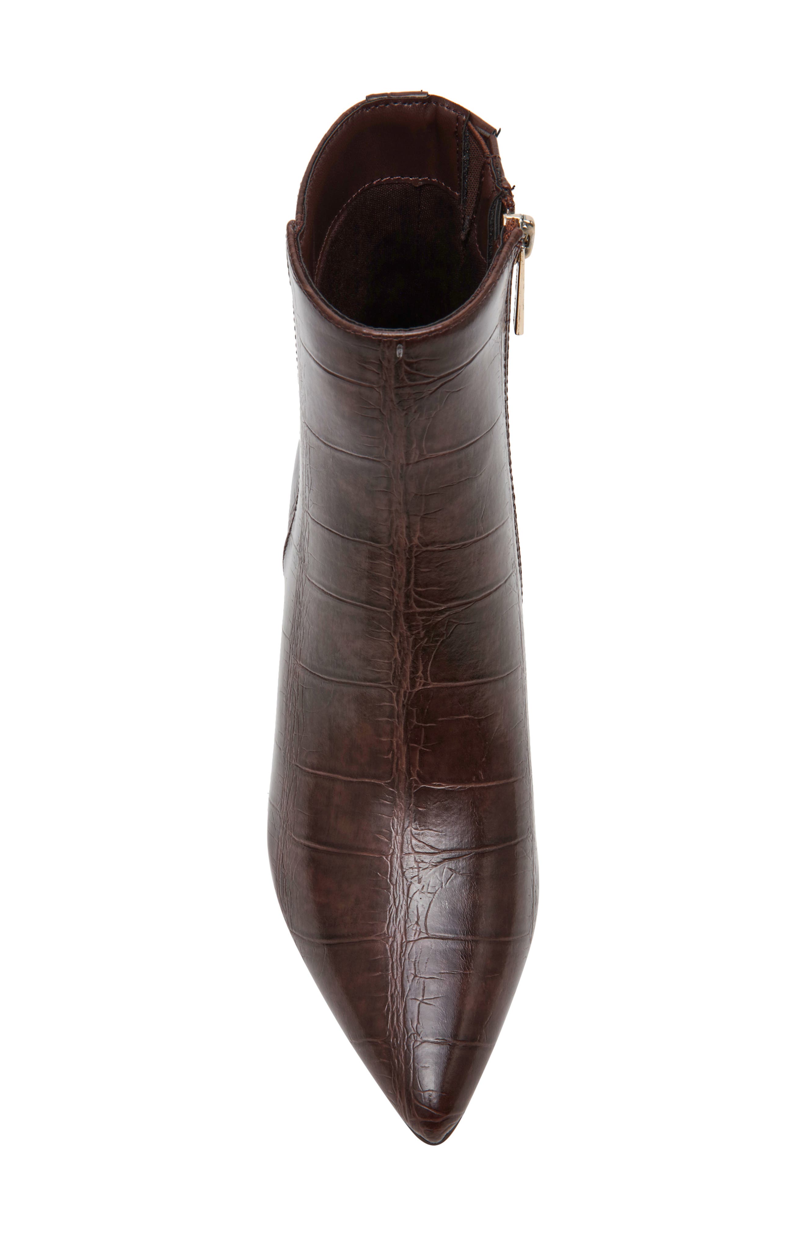 Beumontt Bootie, Alternate, color, CHOCOLATE CROCO