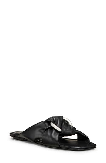 Stuart Weitzman Cece Slide Sandal In Multi