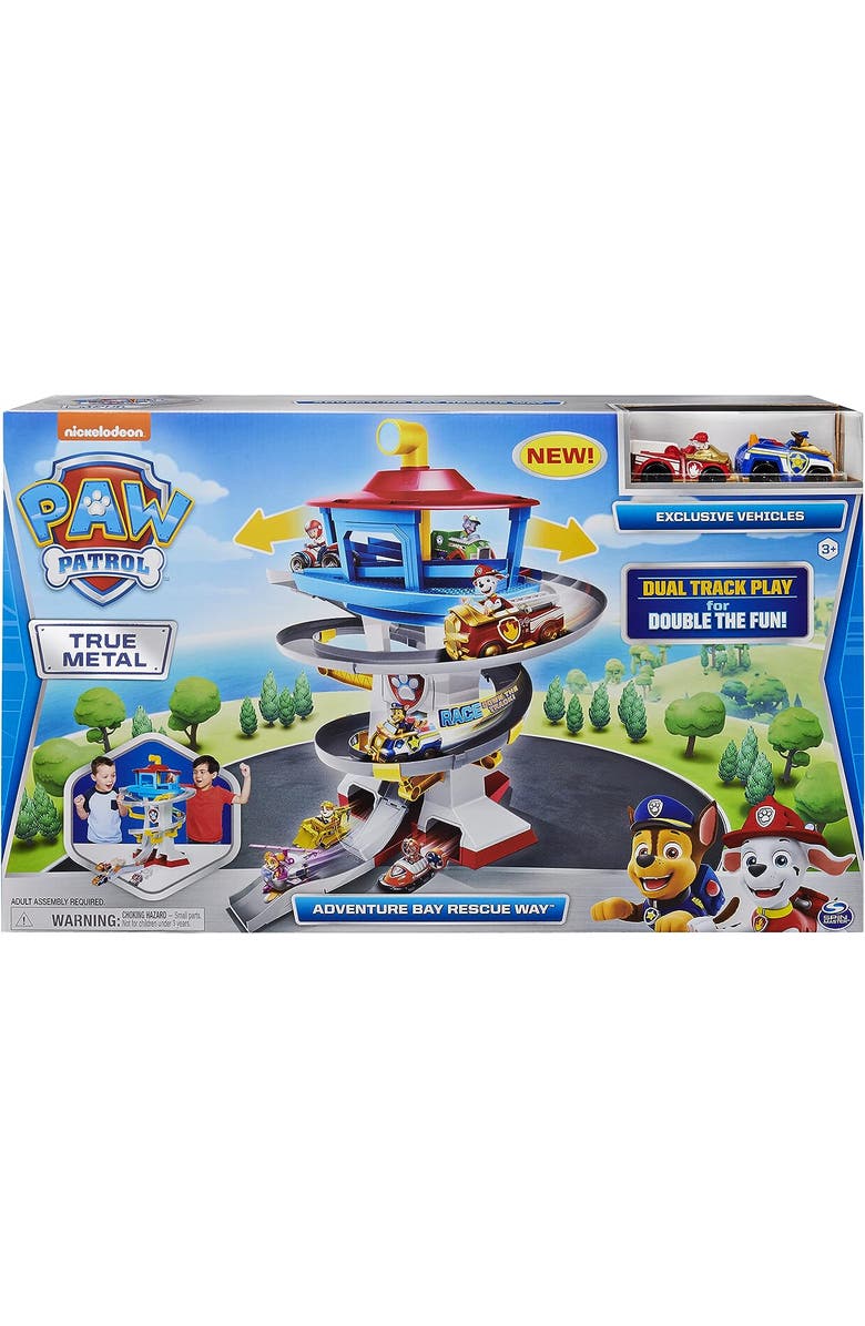 PAW PATROL Adventure Bay Lookout Tower Playset, Alternate, color, Blue