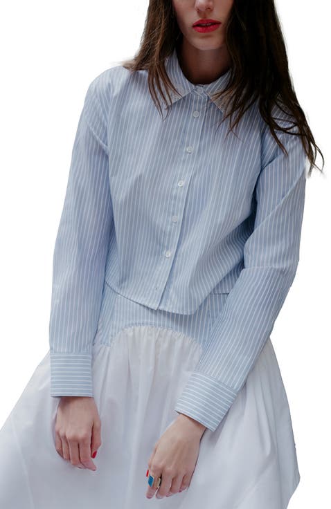 Poplin Button Down Shirt