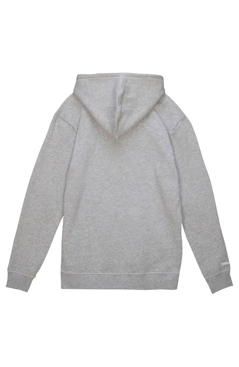 Mitchell & Ness Men's Mitchell & Ness Heather Gray Detroit Lions Vintage Pullover Hoodie, Alternate, color, Heather Gray