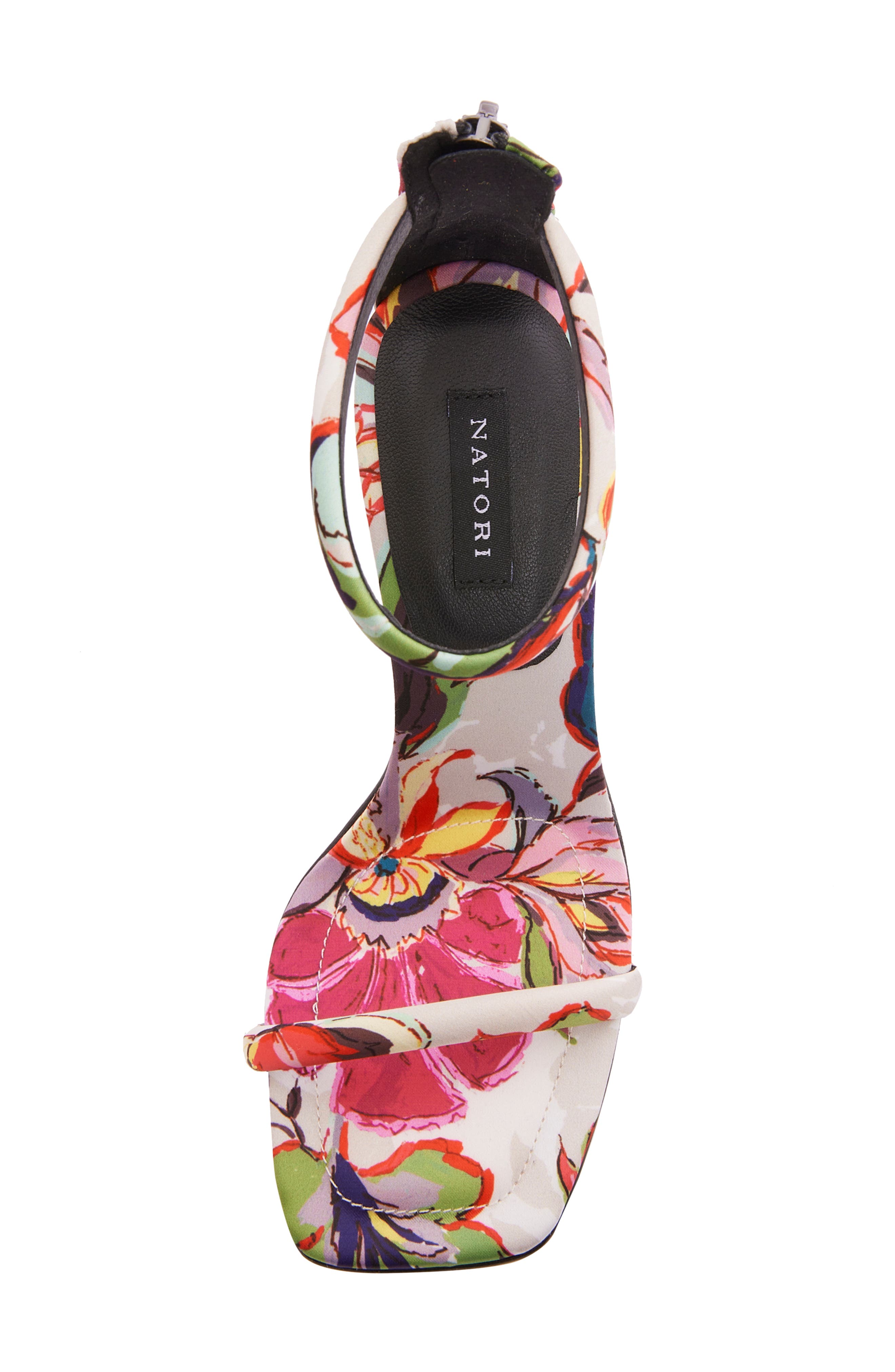 Glow Ankle Strap Sandal, Alternate, color, NATURAL