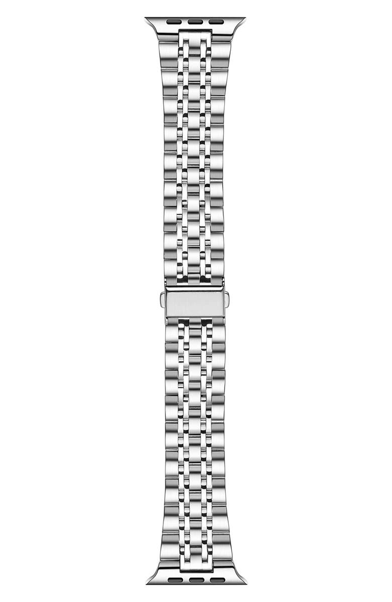 Posh Tech Apple Watch<sup>®</sup> SE & Series 7/6/5/4/3/2/1 Bracelet Watchband, Main, color, 