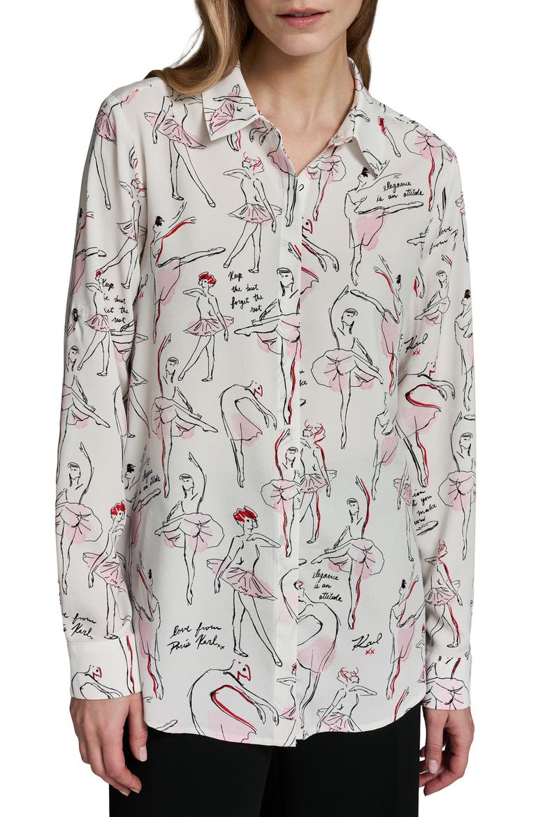Print Shirt, Main, color, SFT WHT/ CORNELIA ROSE MULTI