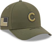 New Era Youth New Era Olive Chicago Cubs 2026 Armed Forces Day 9FORTY M-Crown Adjustable Hat